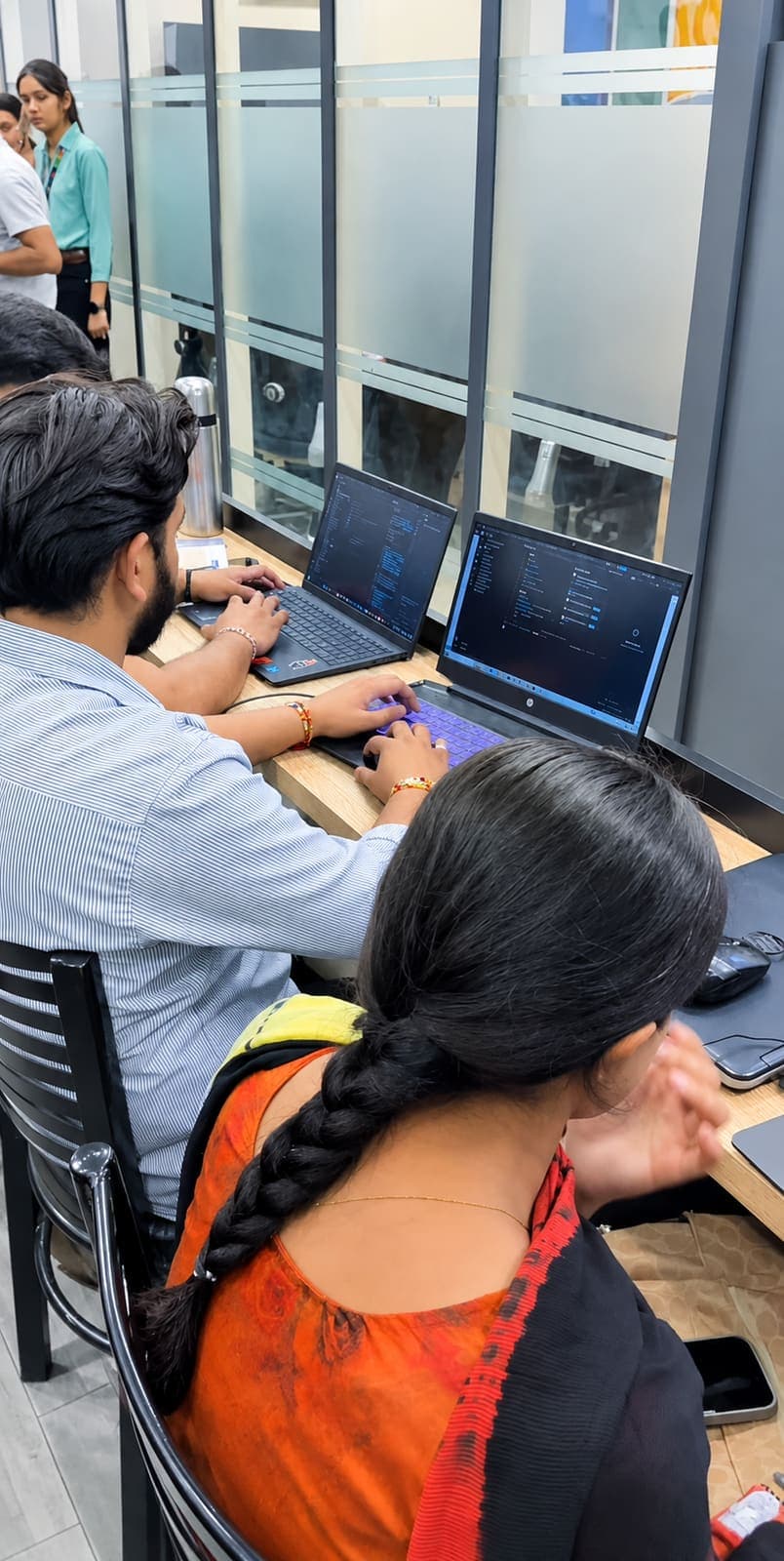 Pair programming in the lab