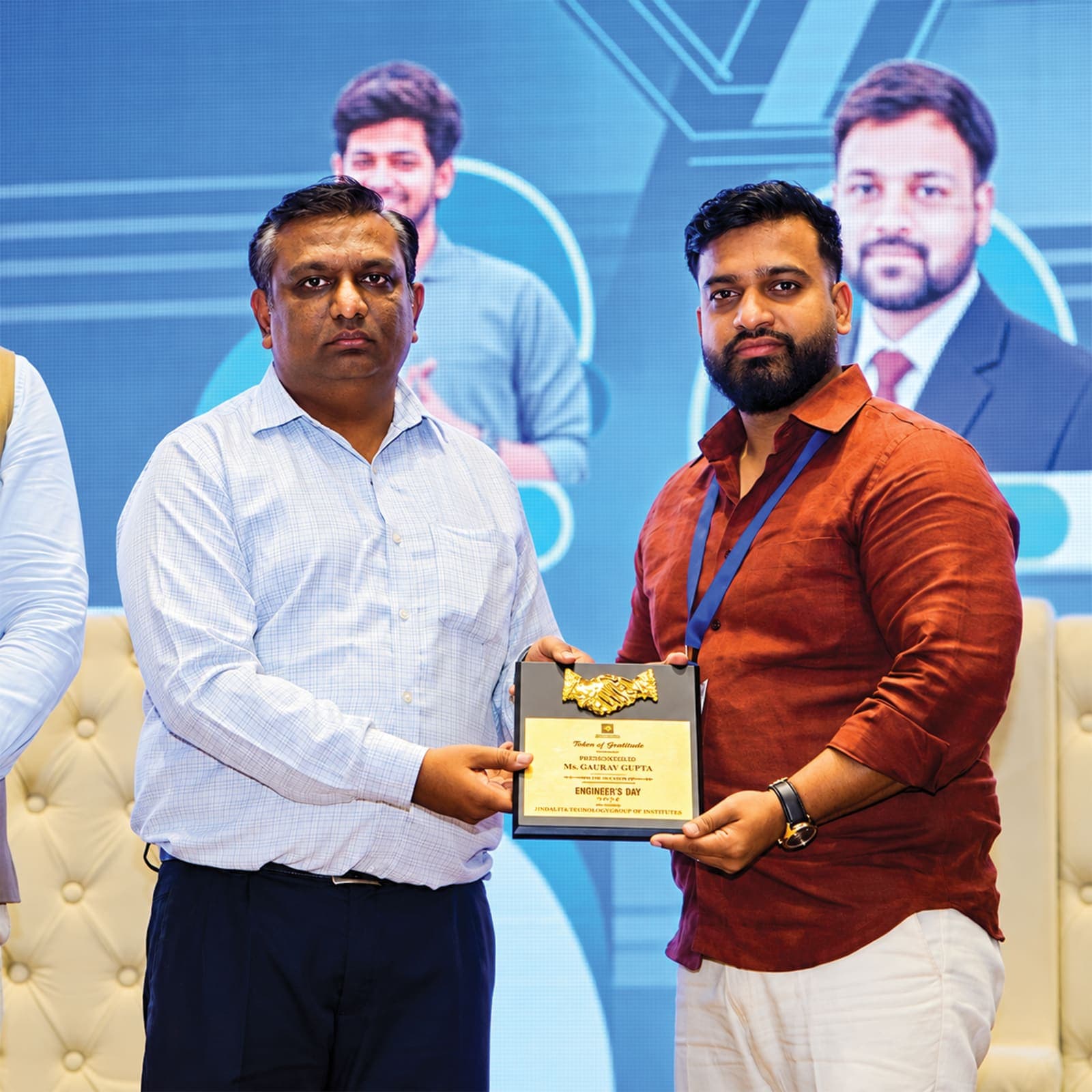 Token of gratitude on Engineer's Day