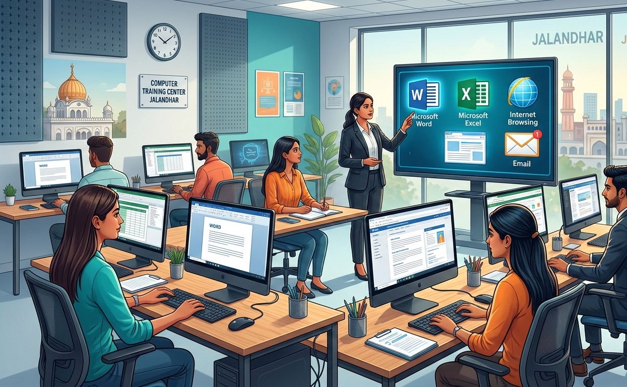 Why You Should Learn a Basic Computer Course in Jalandhar