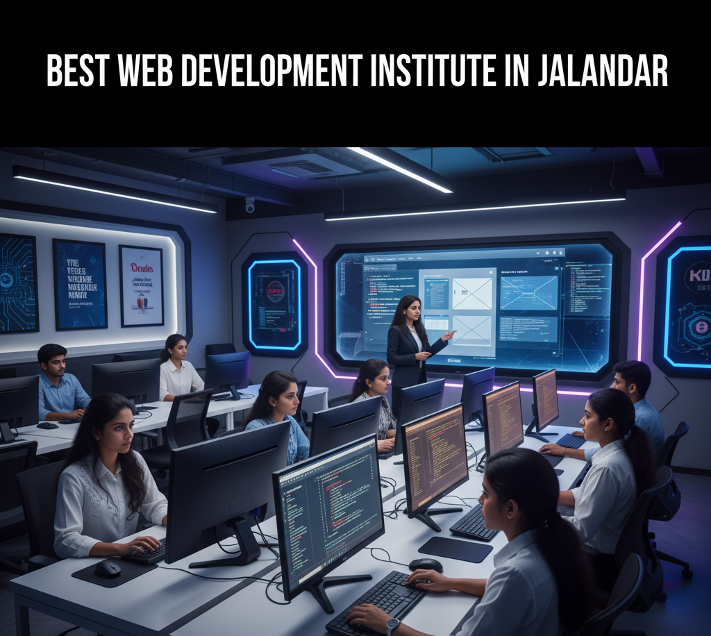 Best web development institute in Jalandhar