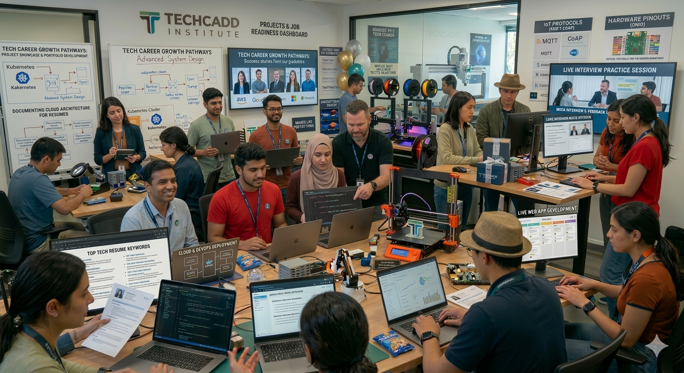 Techcadd student IT training