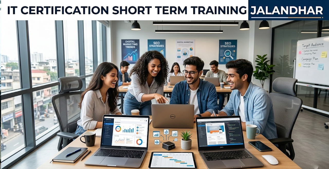 IT Certification Short Term Training Jalandhar | Techcadd