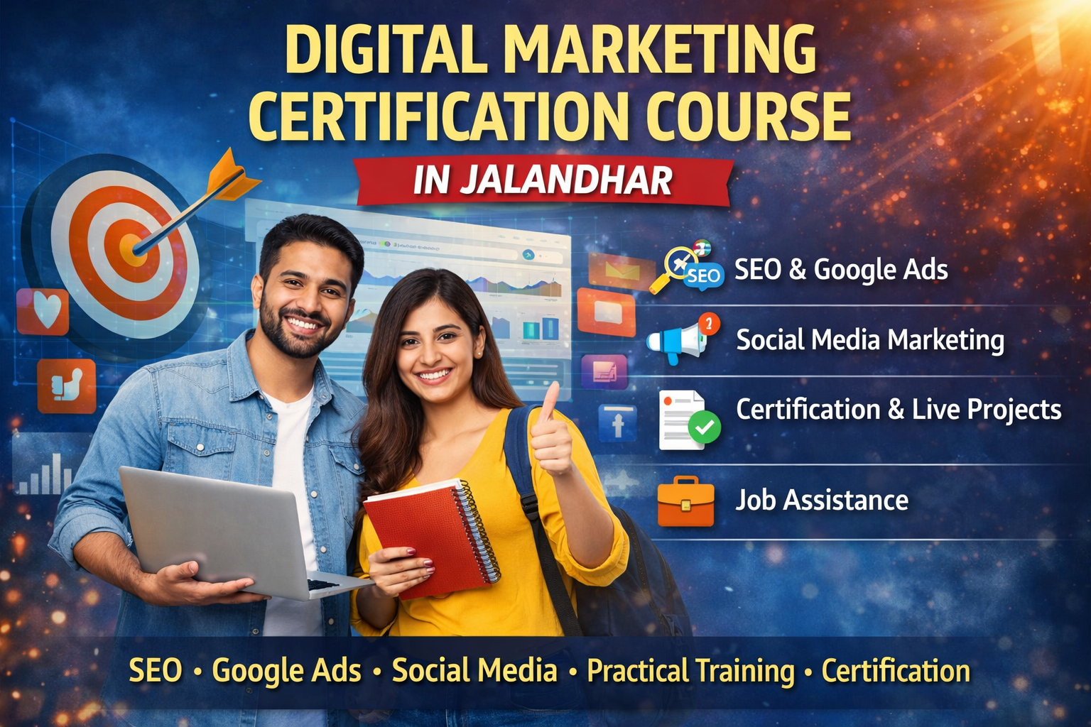 digital marketing certification course Jalandhar
