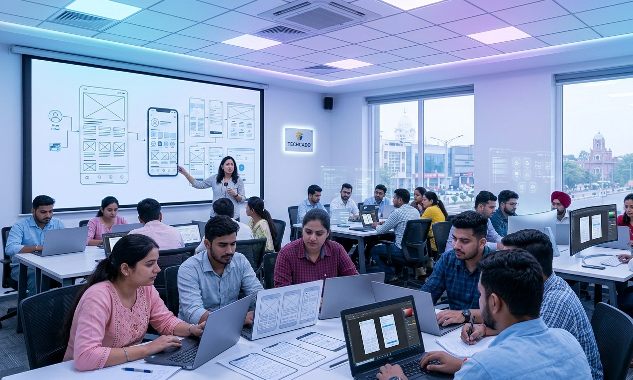 best UI UX design institute in Jalandhar