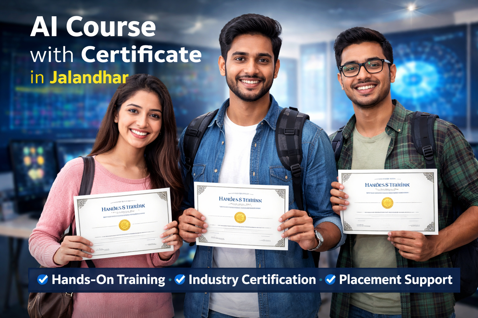 Ai course with certificate Jalandhar