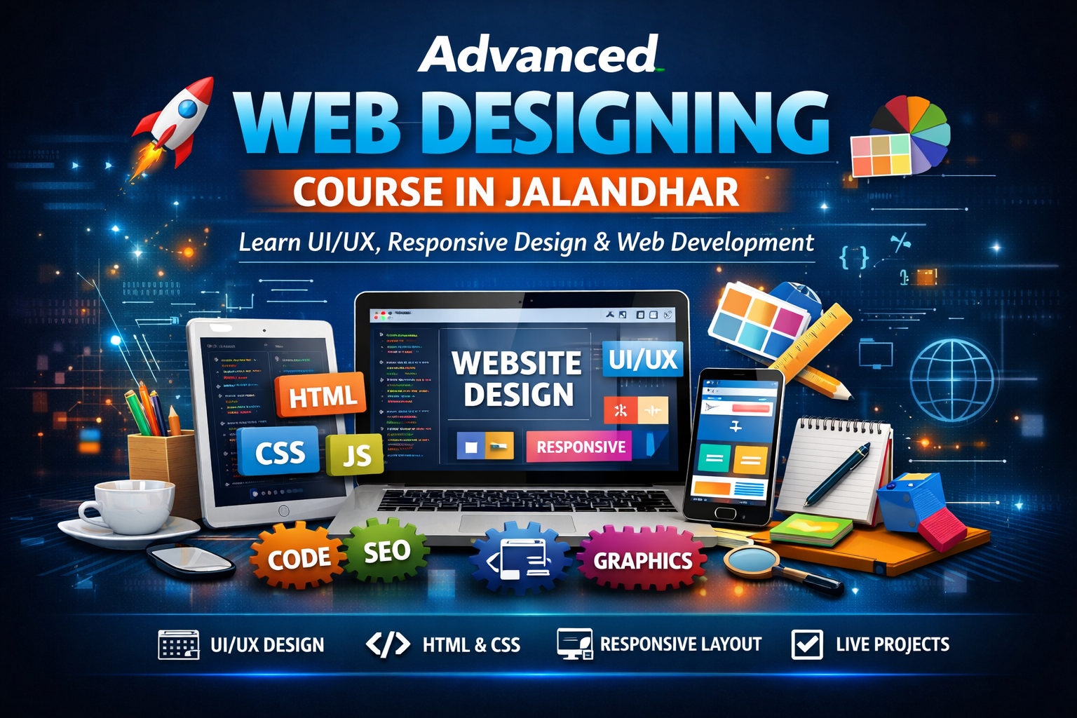 Advanced Web Designing Course in Jalandhar