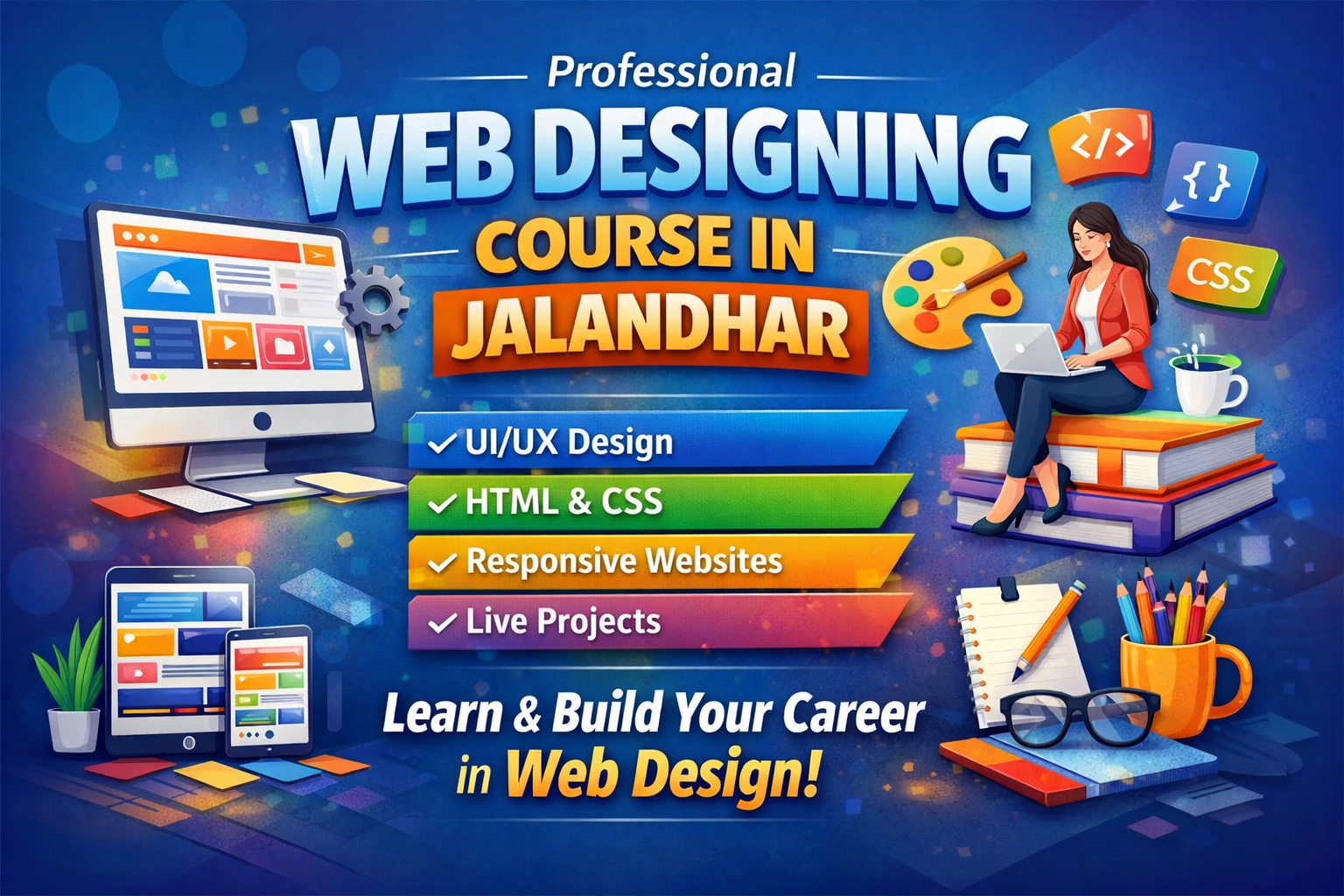 Professional Web Designing Course in Jalandhar