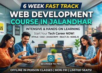 6 Week Fast Track Web Development Course in Jalandhar