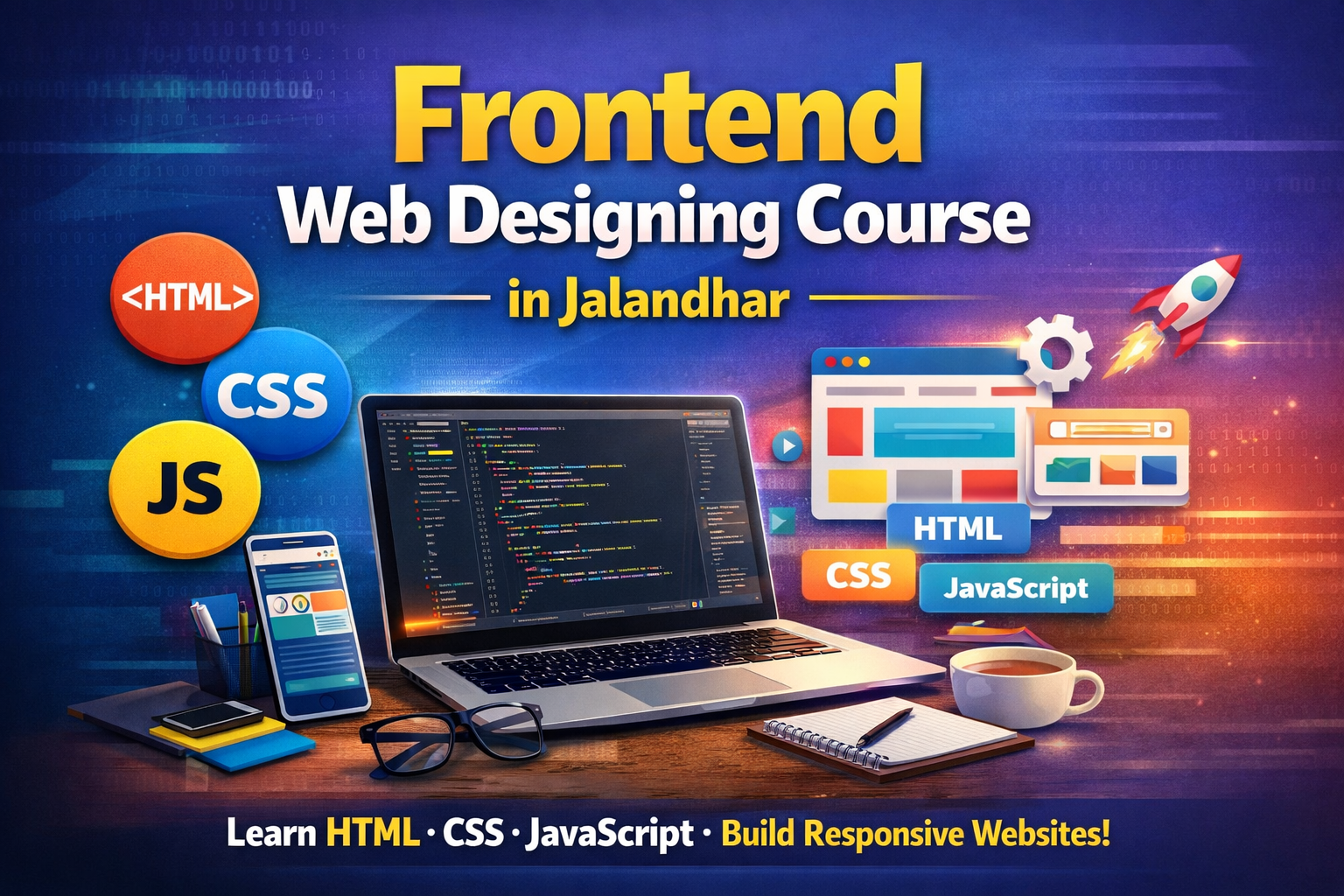 Frontend Web Designing Course in Jalandhar