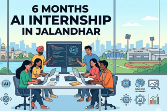 6 Months AI Internship in Jalandhar