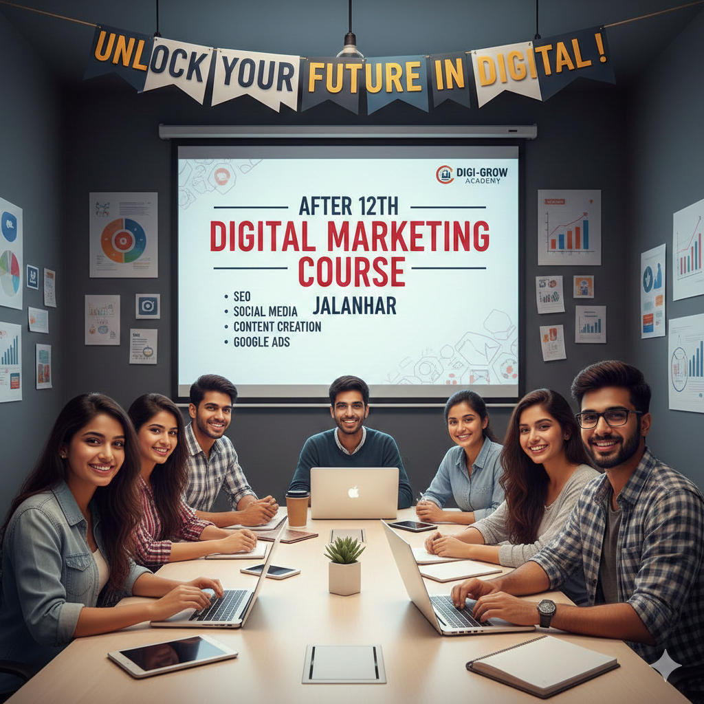 After 12th Digital Marketing Course in Jalandhar
