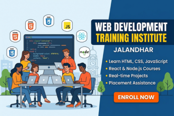 Web development training institute in Jalandhar