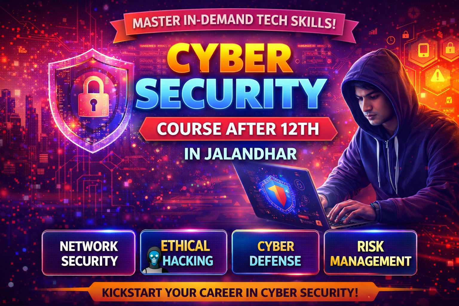 Cyber Security Course After 12th in Jalandhar