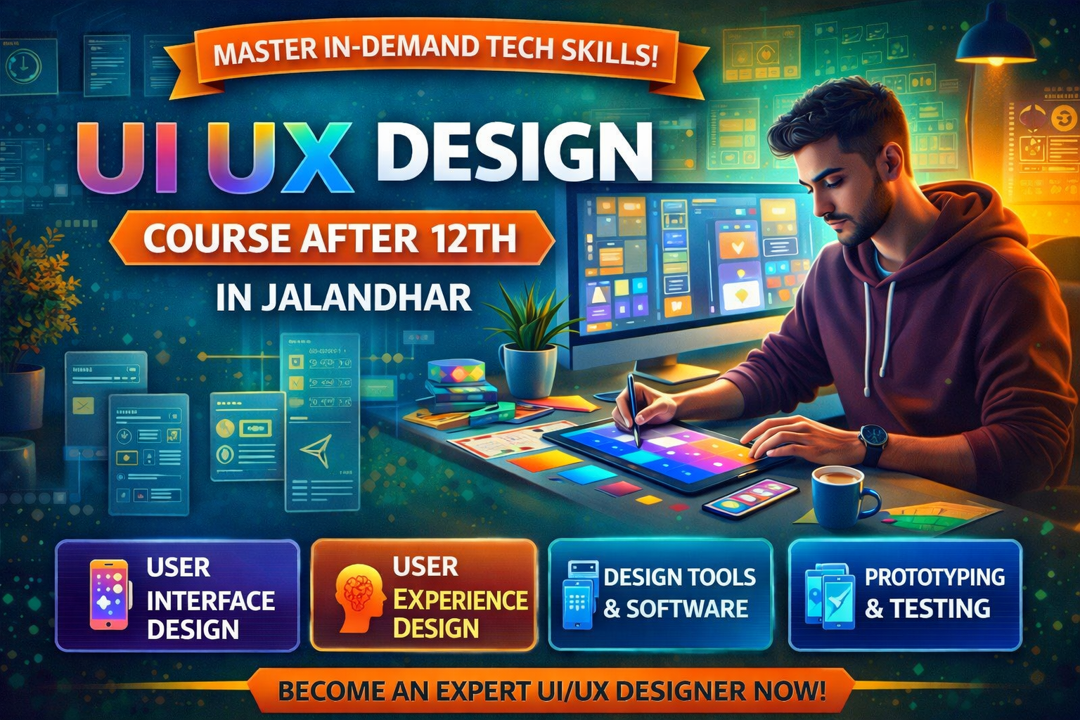 UI UX Design Course After 12th in Jalandhar