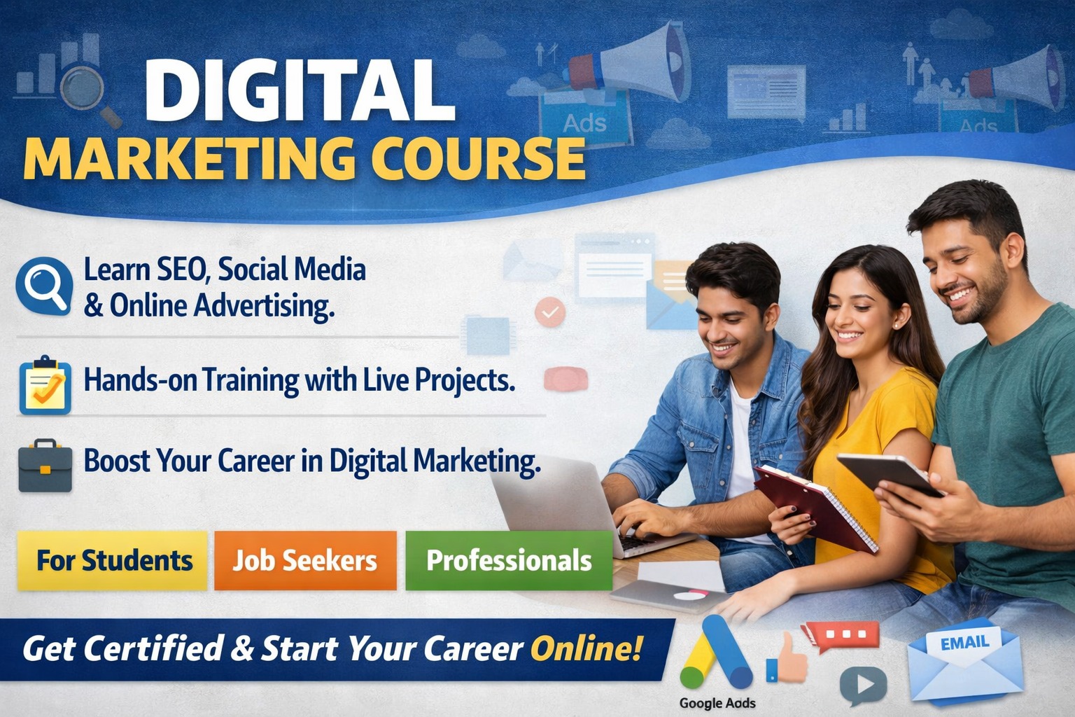 job oriented digital marketing course Jalandhar