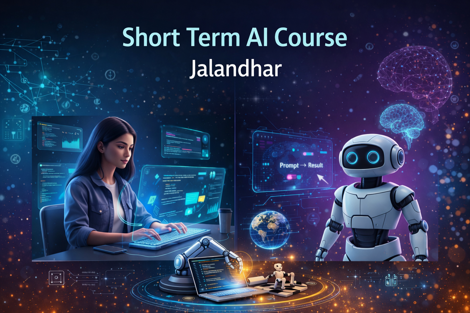 Short Term AI Course in Jalandhar | Master Artificial Intelligence at TechCadd