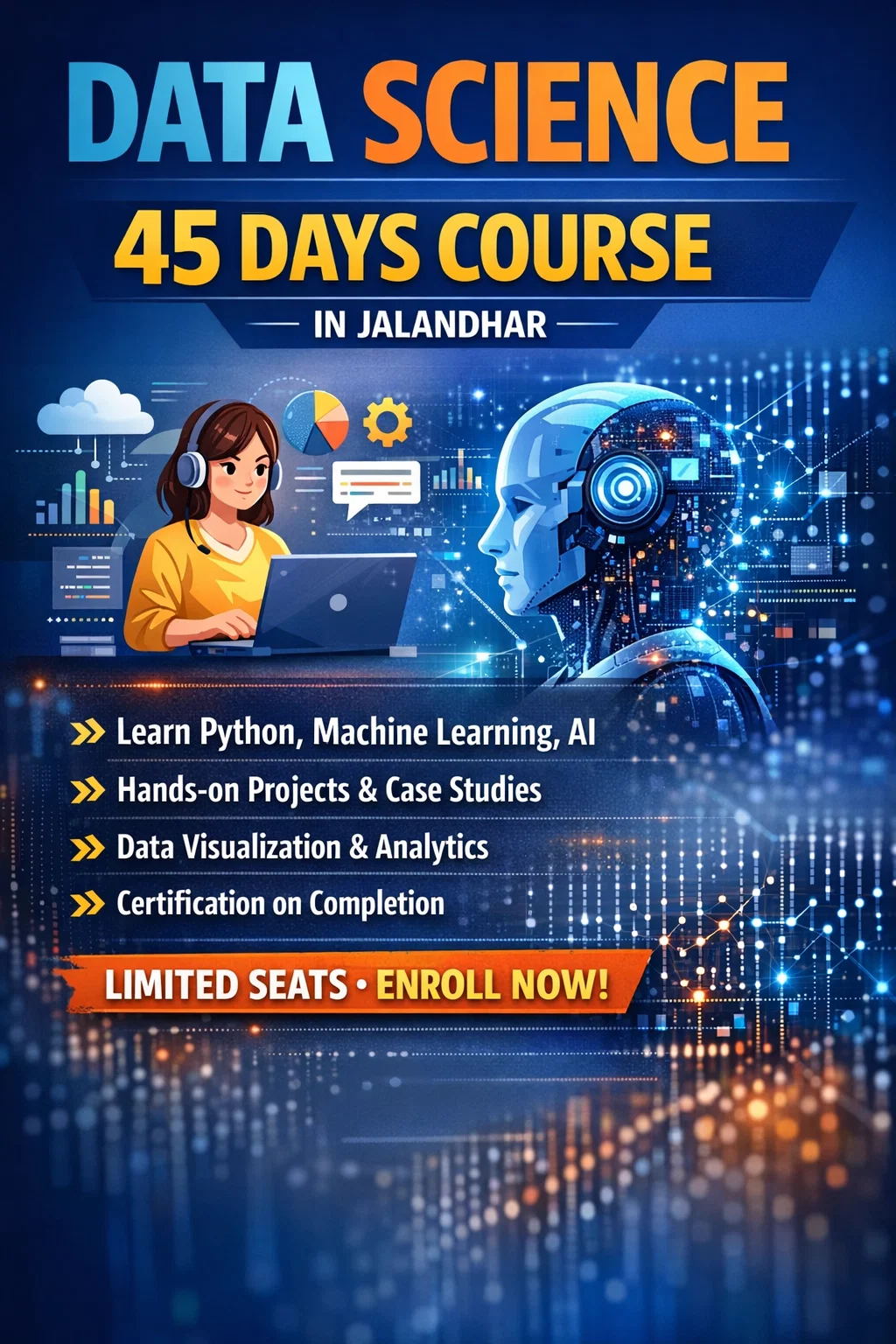 Data science 45 days course Jalandhar