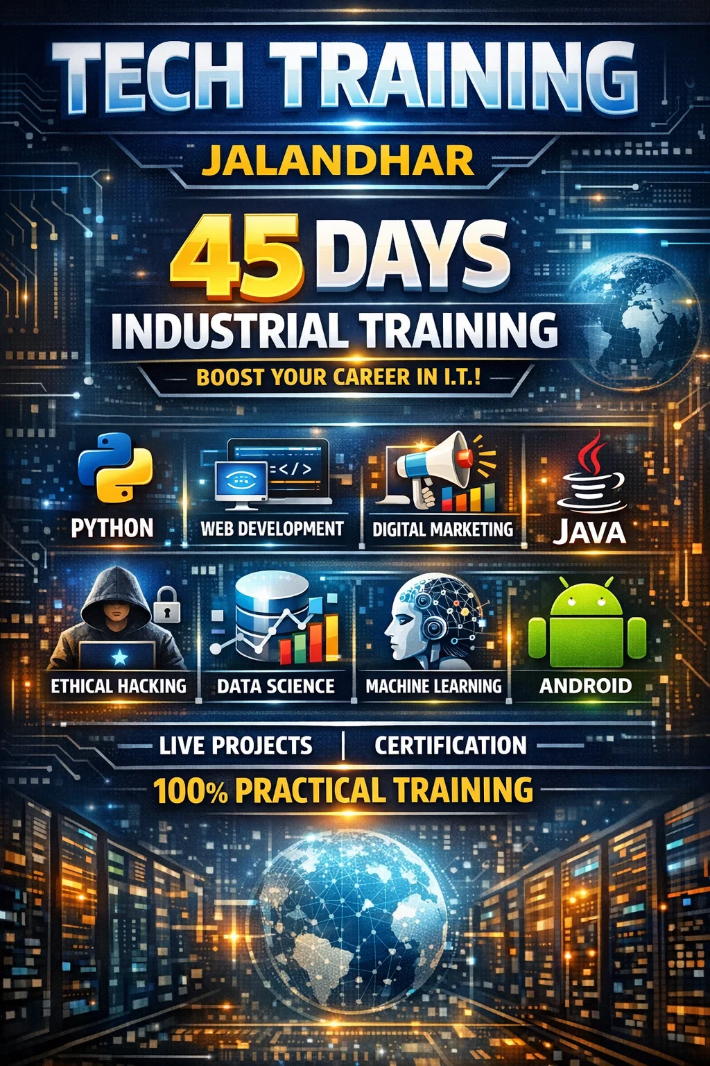 Tech training Jalandhar 45 days