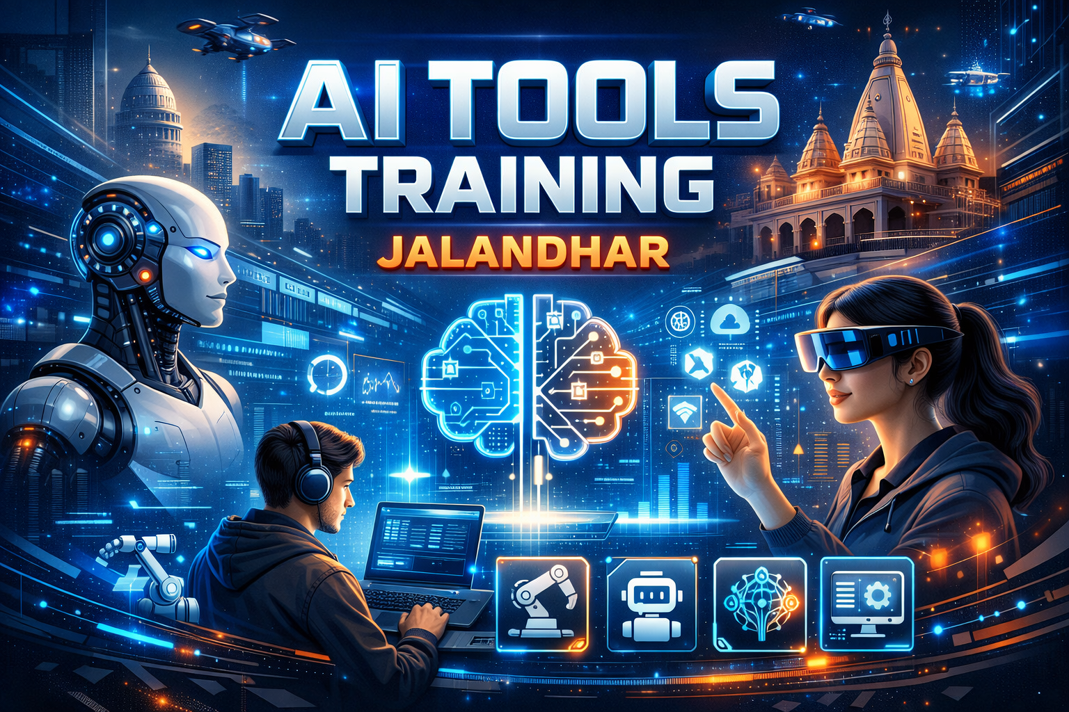 AI Tools Training in Jalandhar | Master AI for Marketing & Business at TechCadd