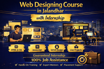 Web Designing Course in Jalandhar with Internship