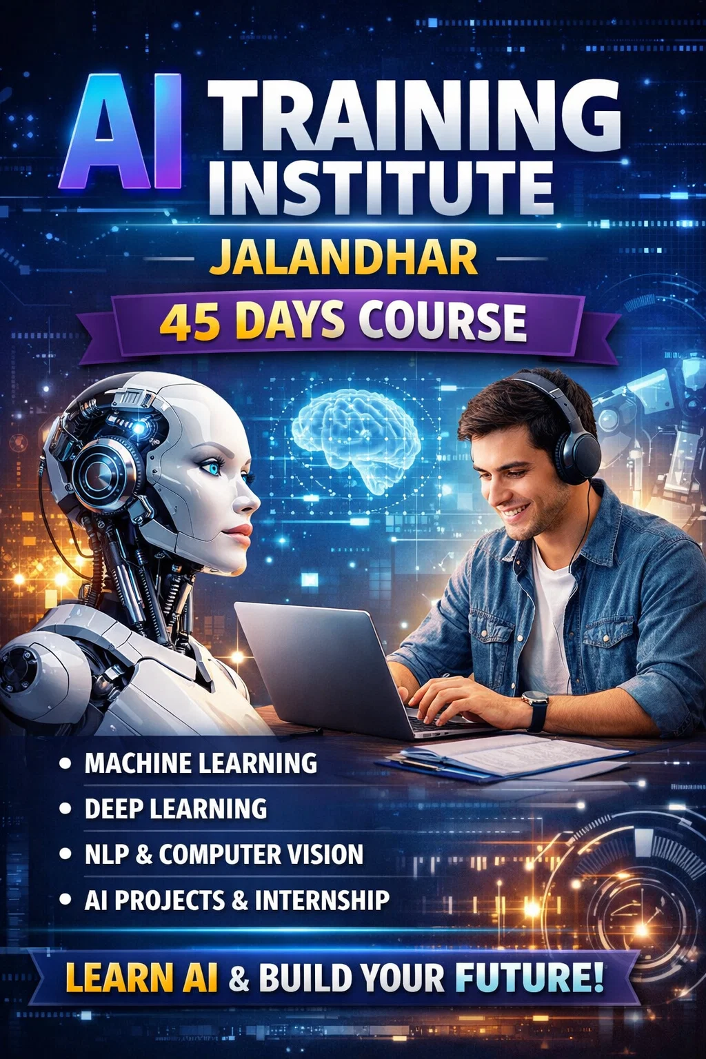 AI training institute Jalandhar 45 days course