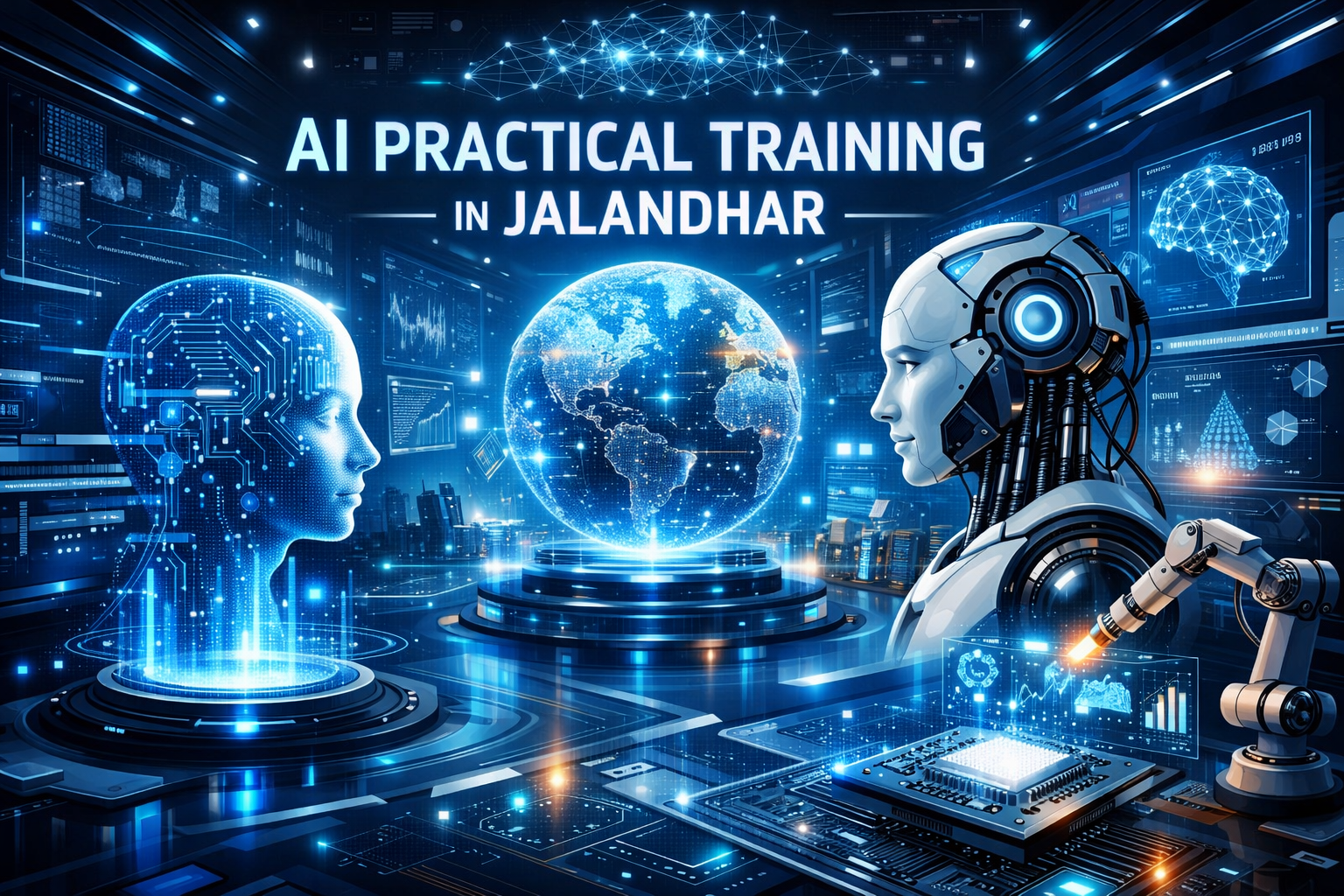 AI Practical Training in Jalandhar | Hands-on AI & ML Courses at TechCadd