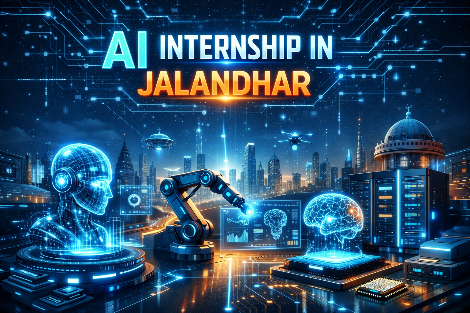 Artificial Intelligence Internship in Jalandhar | Build Real-World AI Skills at TechCadd