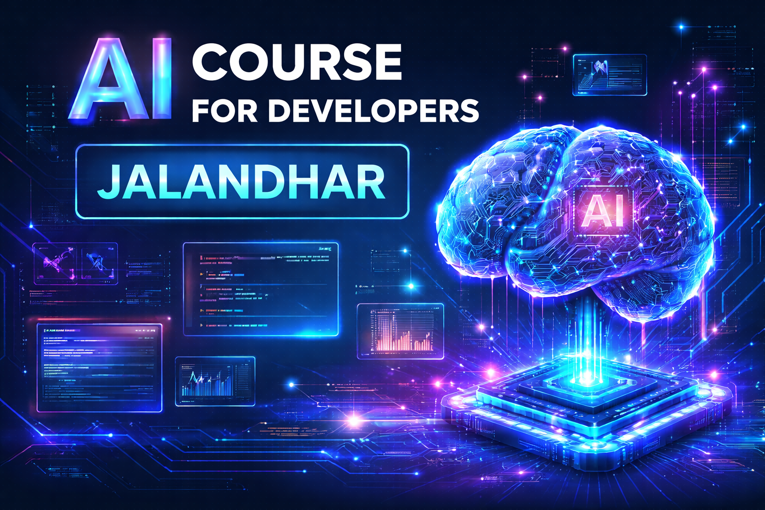 AI Course for Developers in Jalandhar | Build Intelligent Applications at TechCadd