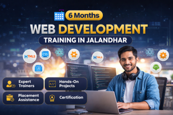 6 months web development training in Jalandhar
