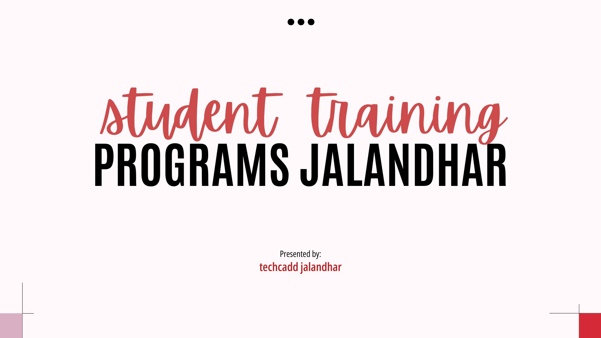student training programs Jalandhar