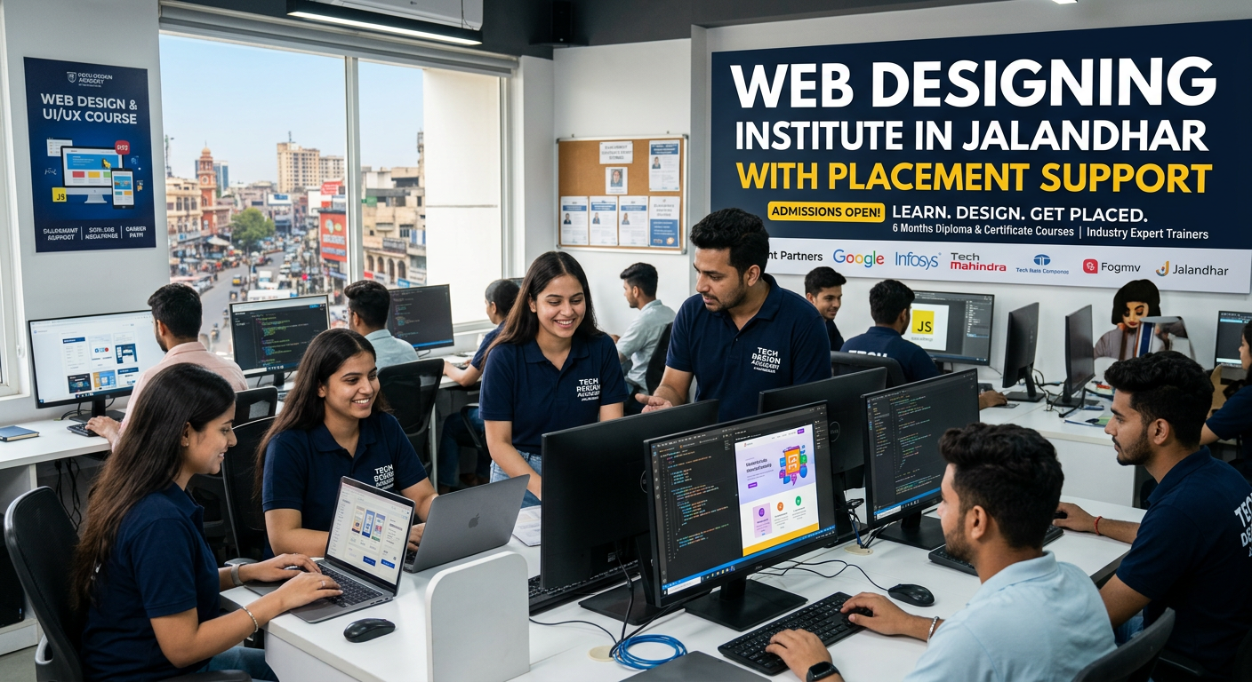 Web Designing Institute in Jalandhar with Placement Support