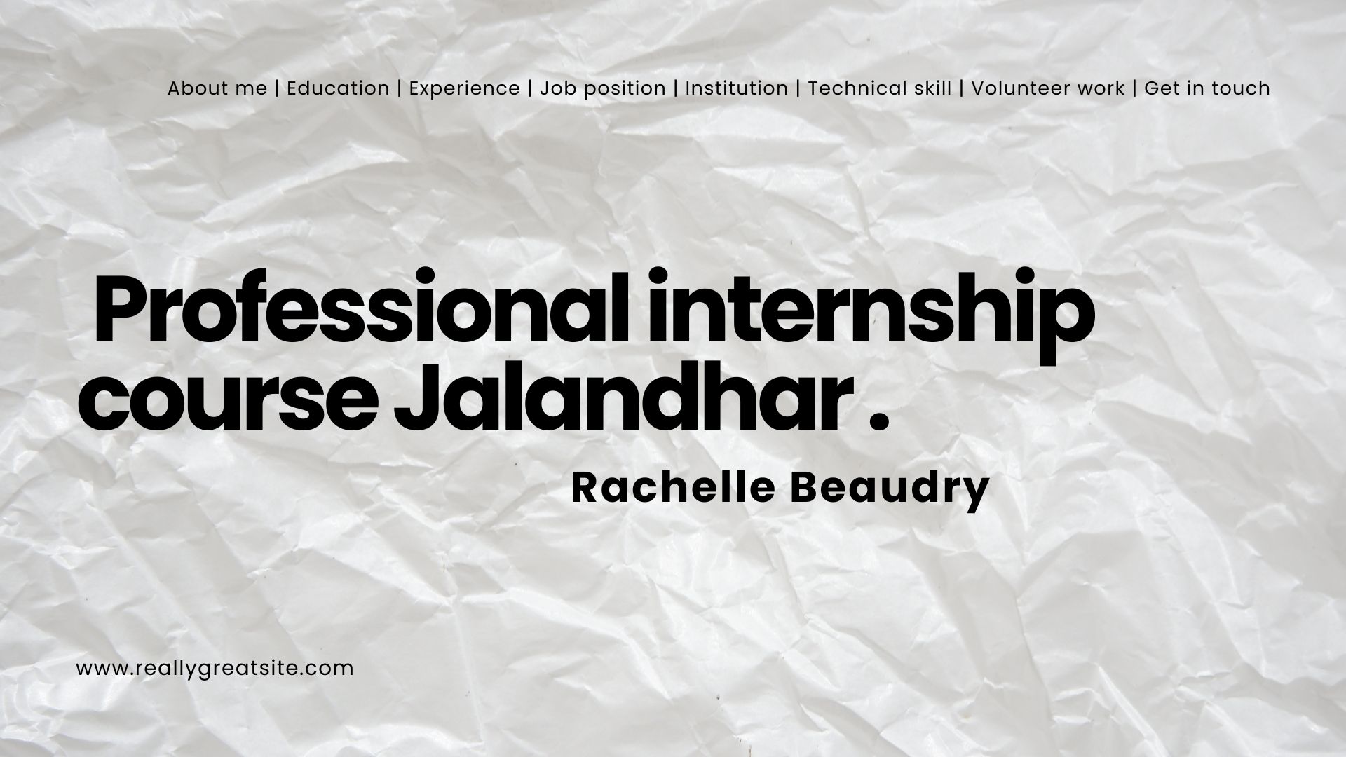professional internship course Jalandhar