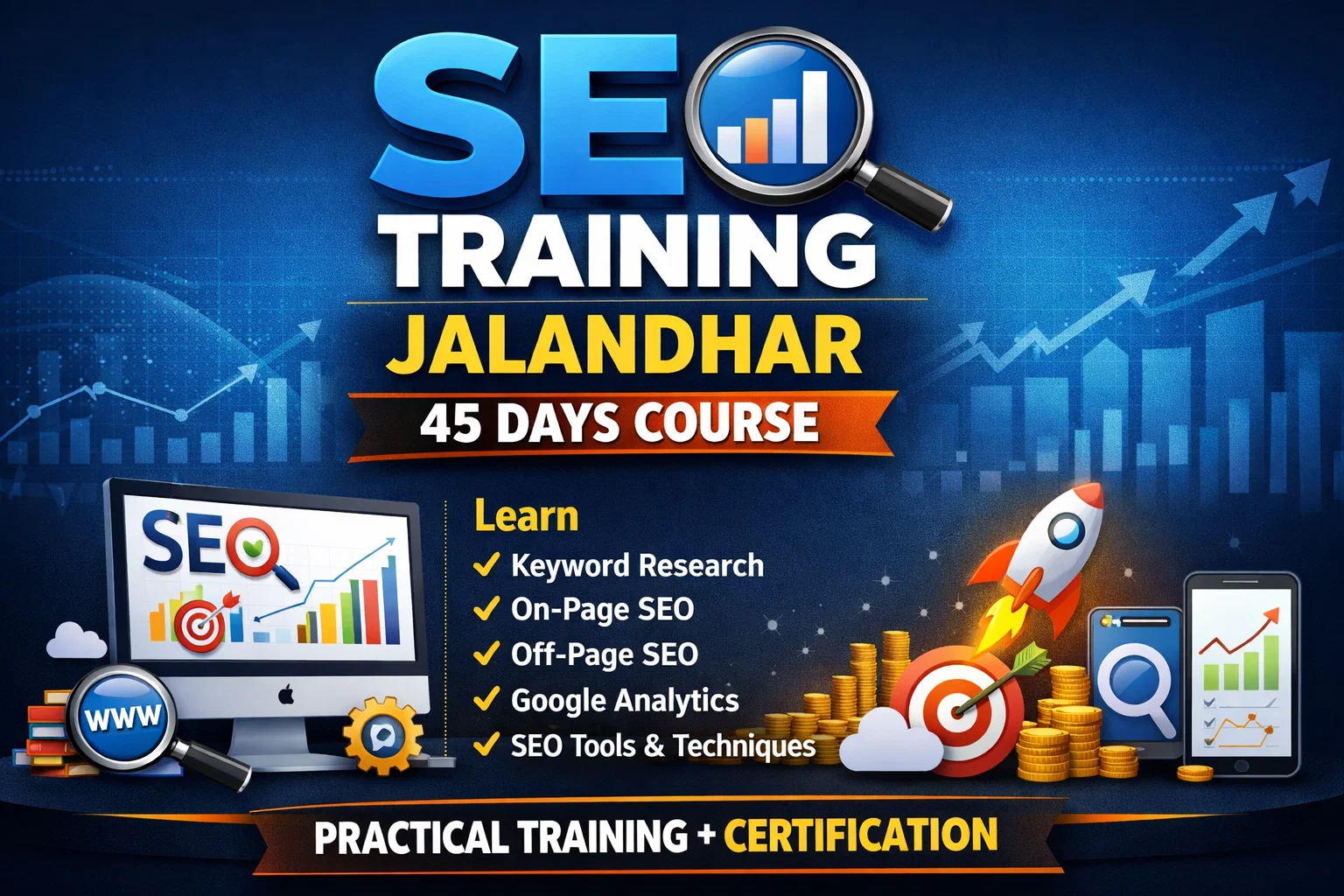 SEO training Jalandhar 45 days course