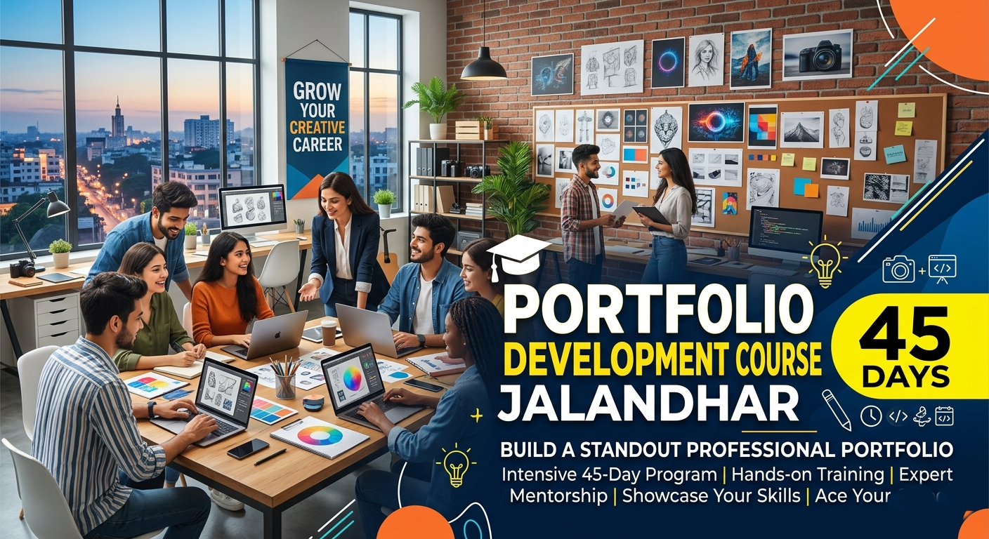 Portfolio development course Jalandhar 45 days