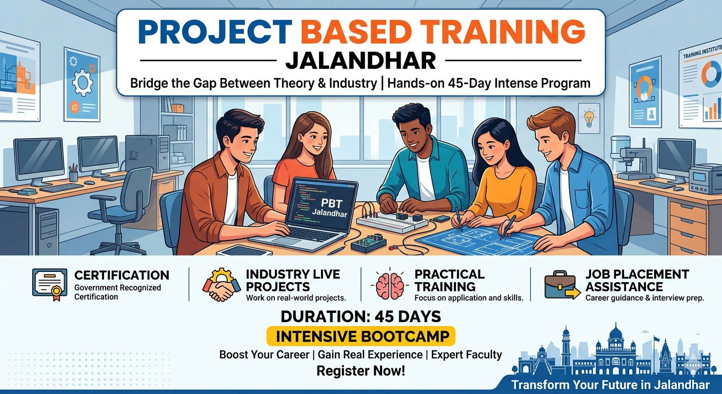 Project based training Jalandhar 45 days