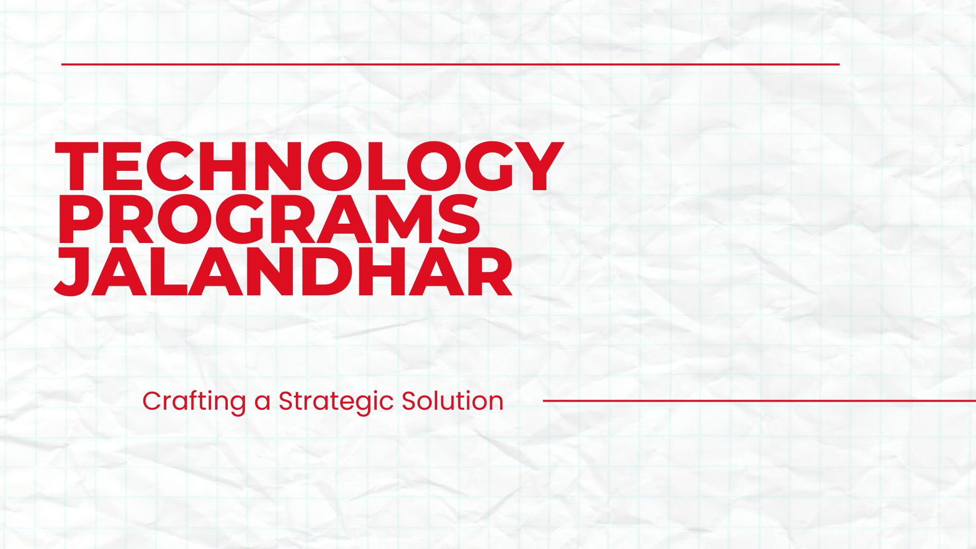 technology programs Jalandhar