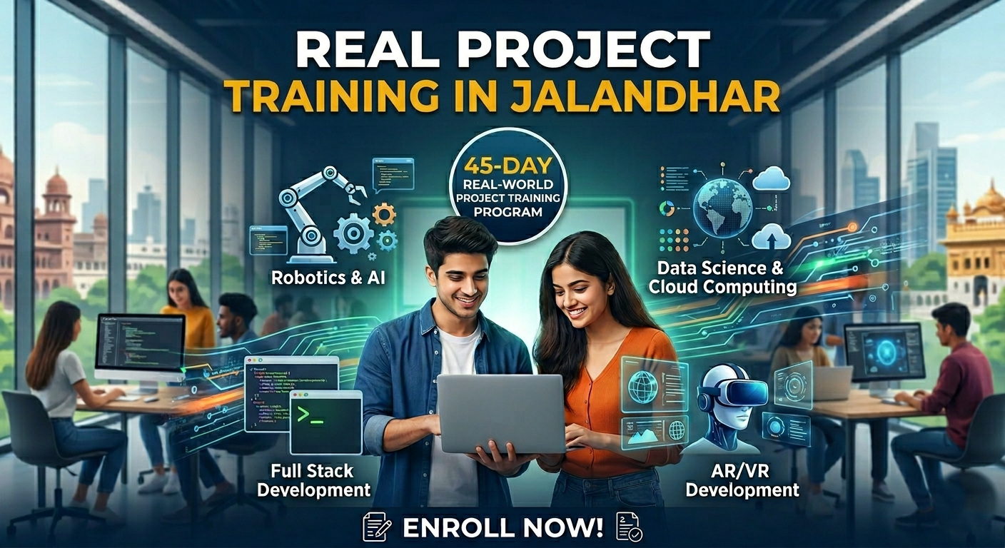 Real project training Jalandhar 45 days
