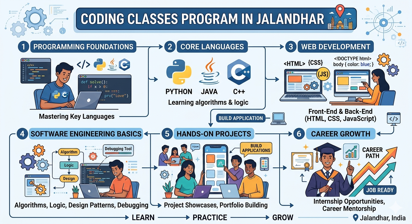 Best Coding Classes Institute in Jalandhar