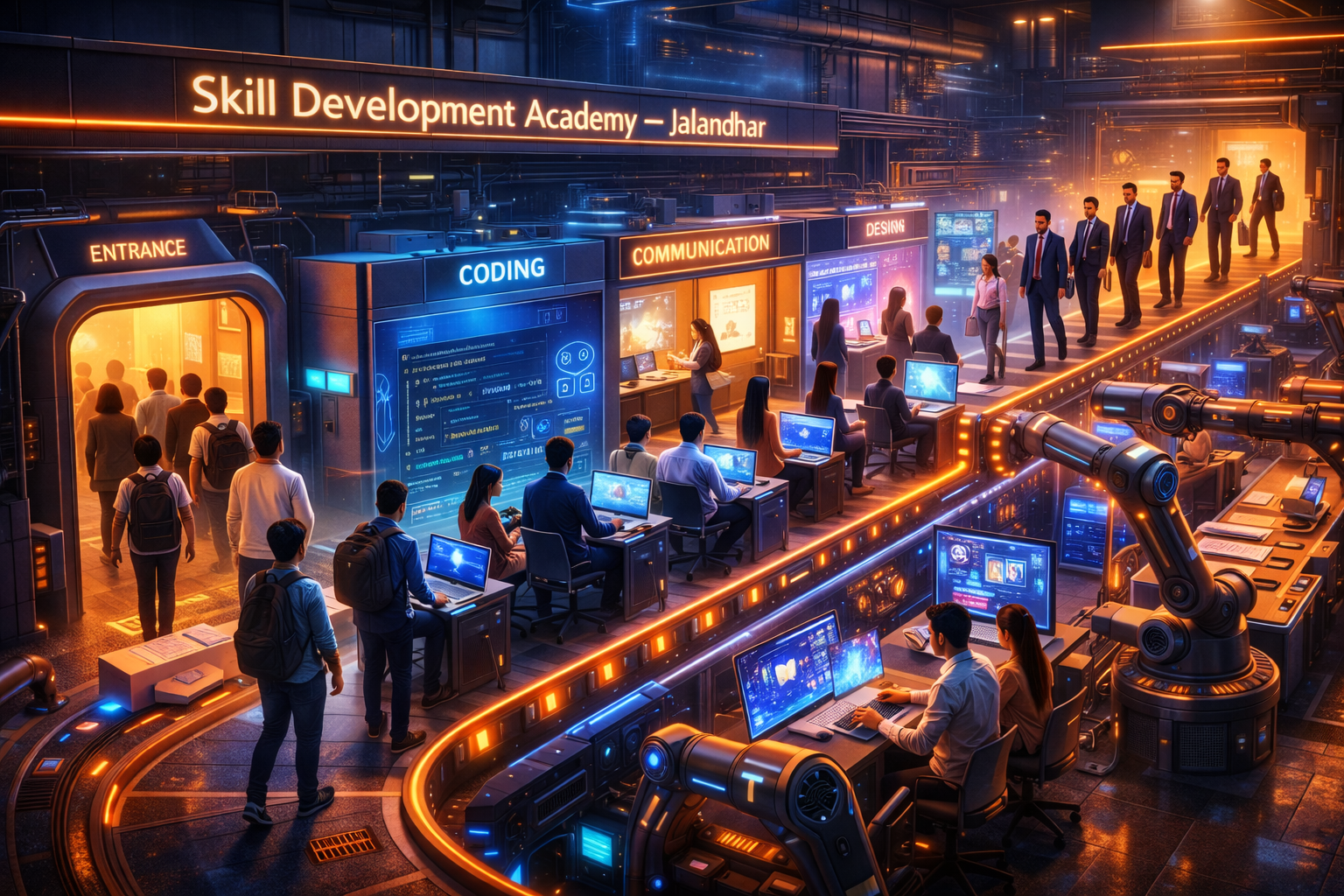 Skill Development Academy in Jalandhar | TechCadd