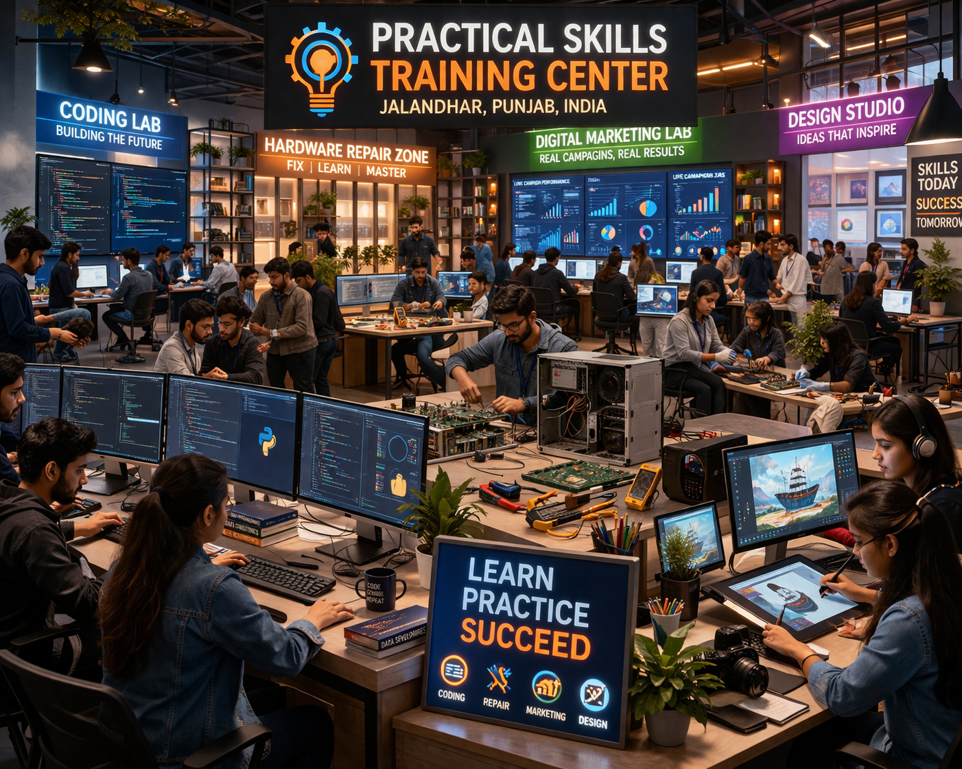 Practical Skills Training Center in Jalandhar