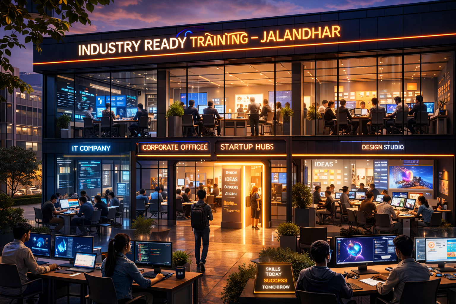 Industry Ready Training Center in Jalandhar | TechCadd