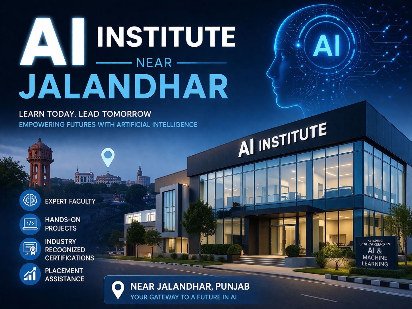 Top AI Institute Near Jalandhar | Best Artificial Intelligence Training at TechCadd