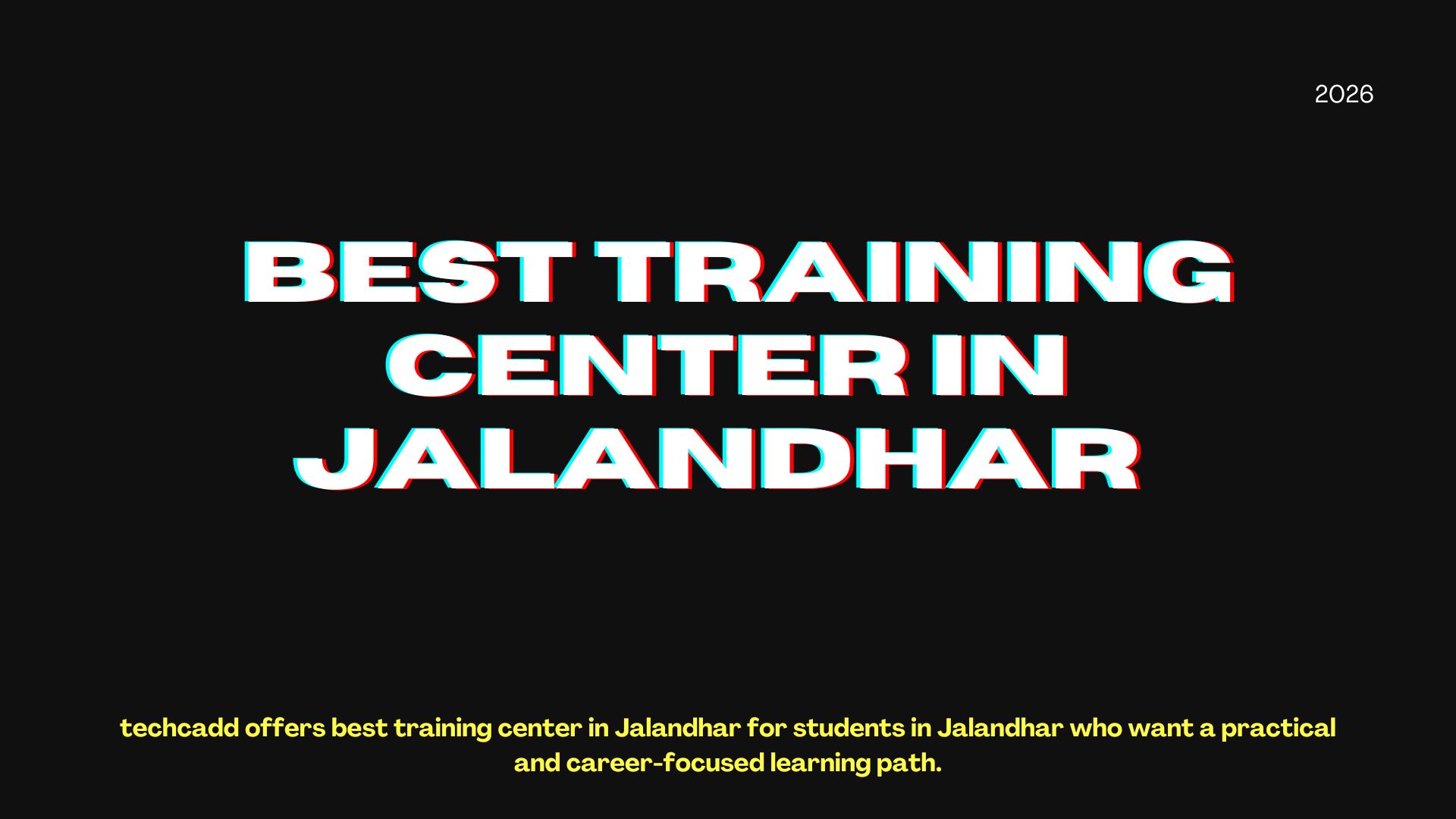 best training center in Jalandhar
