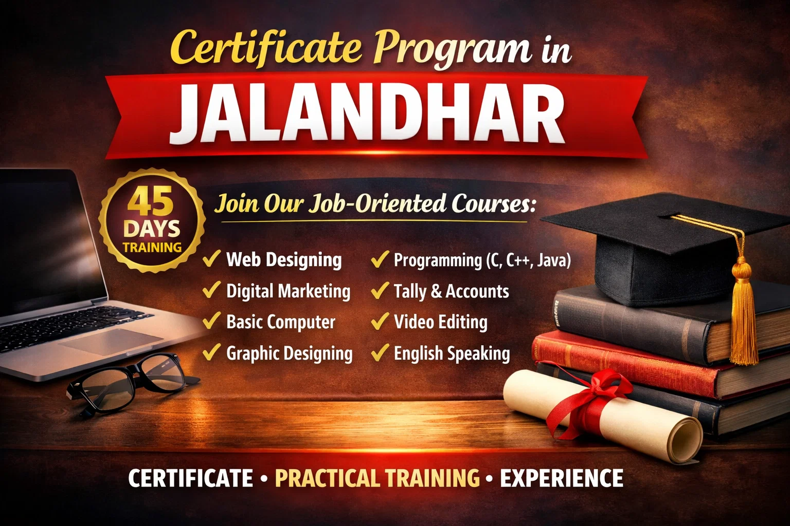 Certificate program Jalandhar 45 days