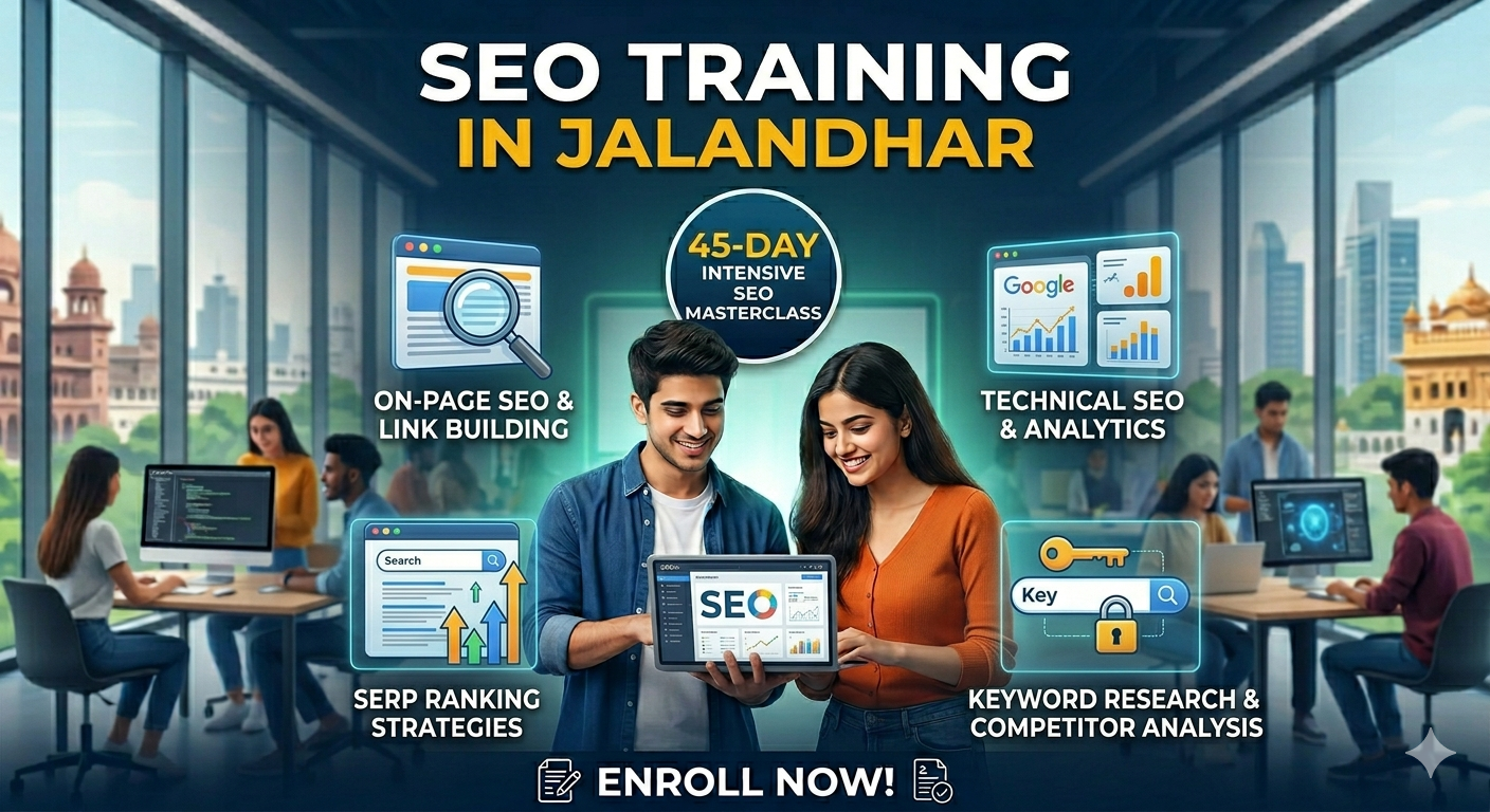SEO training Jalandhar 45 days course