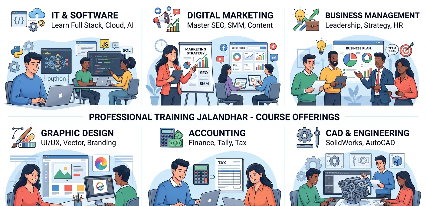 Best Professional Training Center in Jalandhar