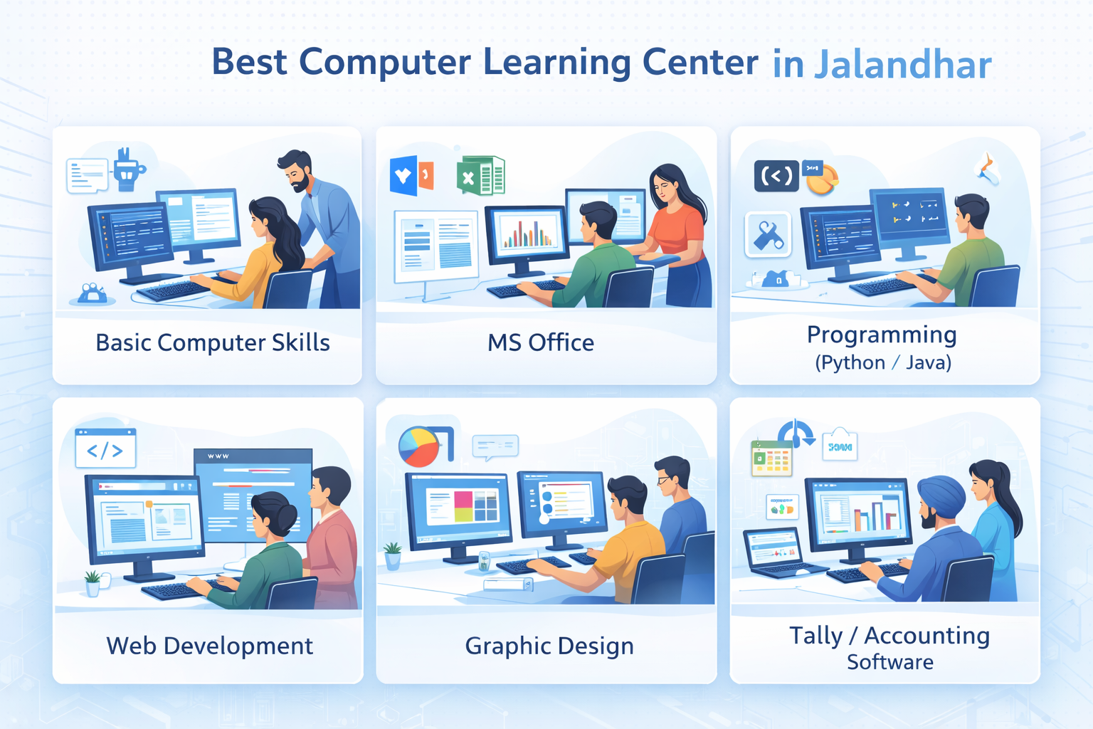 Best Computer Learning Center in Jalandhar